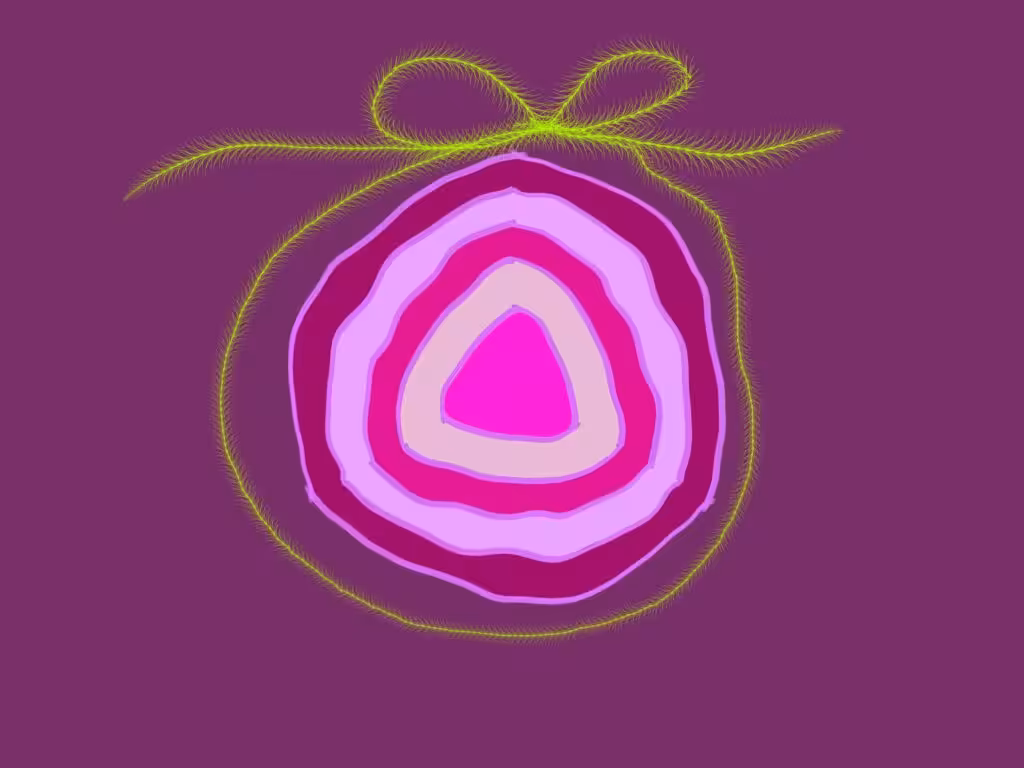 Mandala wie ein Geschenk