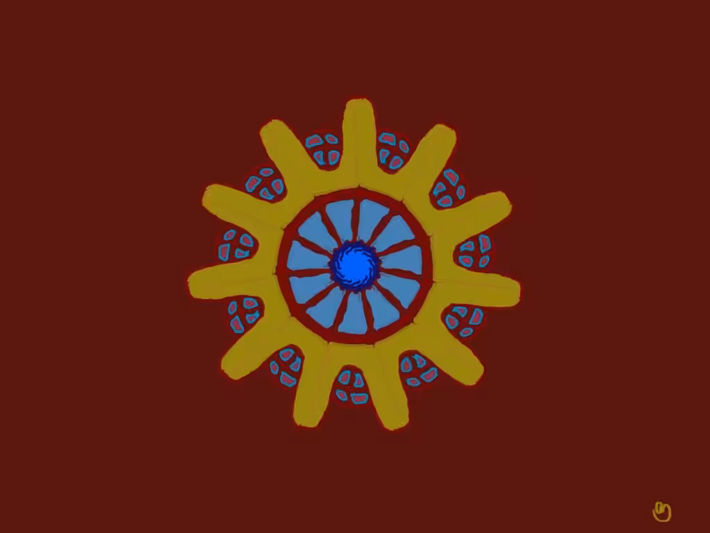 Zahnrad Mandala