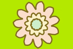 Blüten- Mandala