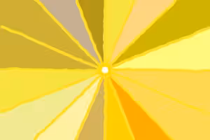 gelbes Mandala